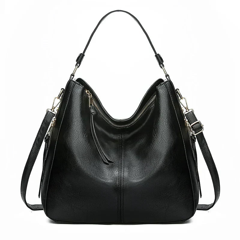 Morgan | Leather Shoulder Bag